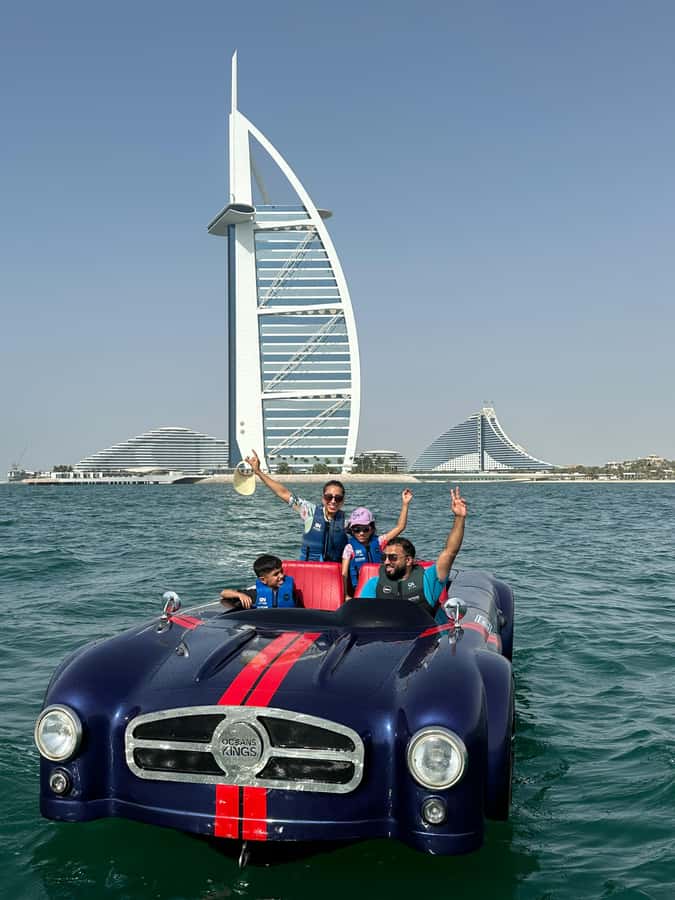Jet Car: Squad Goals, 4 Seats. 1 Epic Ride Dubai - What the staff add to the experience