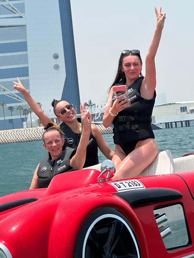 Jet Car: Squad Goals, 4 Seats. 1 Epic Ride Dubai - Booking details worth knowing