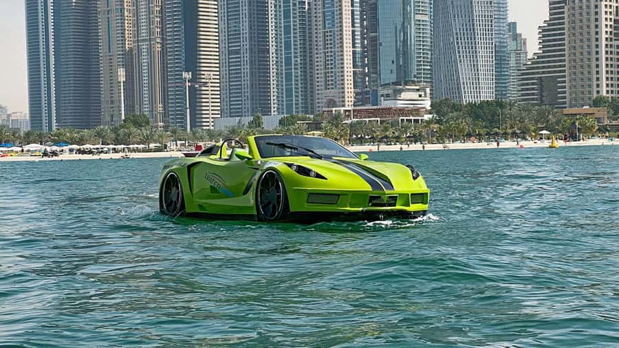Jet Car Thrill Ride: Speed, Luxury & Adrenaline - Driving the Private Track