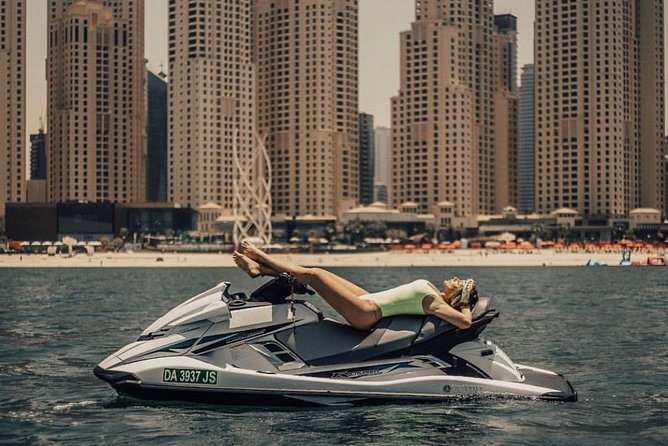 Jet ski Dubai 30 minute Guided Sightseeing Tour - Ain Dubai and the Palm Jumeirah views