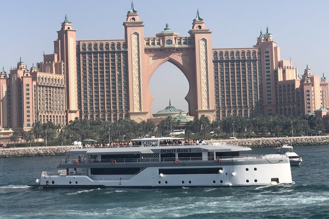 Luxury 7 Star Mega Yacht Dinner Cruise with International Buffet - Welcome drinks and the first hour onboard