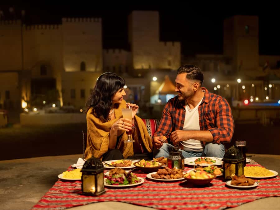 Luxury Dubai Desert Safari, BBQ, Camel Ride, Quad Bike, Show - The hotel pickup and one-hour ride out