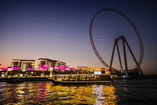 Marina Dhow Cruise Dubai - Setting out at 7:30 p.m.
