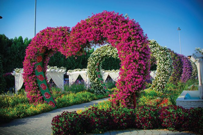 Miracle Garden: Dubai Flora and Fauna 4-Hour Tour - Inside the nine domes of Dubai Butterfly Garden