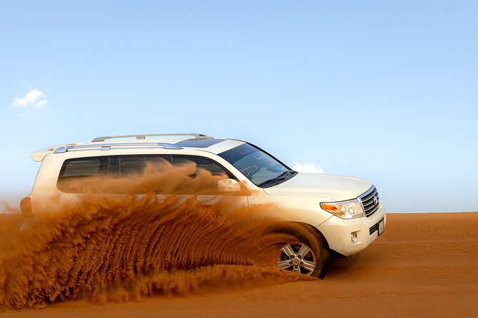 Morning Desert Safari, Quad Bike, Sandboard and Camel Ride - Camel riding, feeding, and farm hospitality