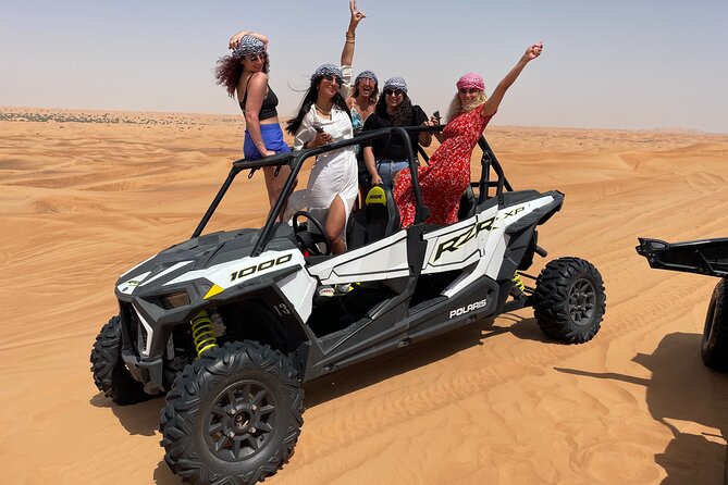 Morning Desert Safari with Buggy Ride & Sandboarding – Shared Car - Guides can shape the whole morning
