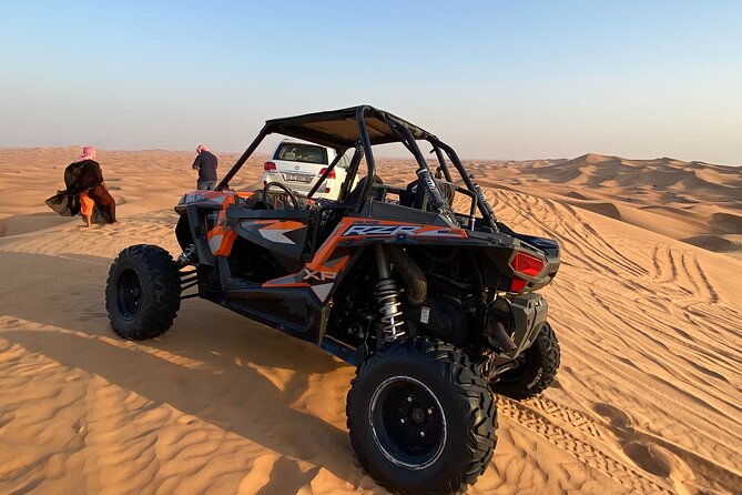 Morning Desert Safari with Buggy Ride & Sandboarding – Shared Car - Thirty minutes with a Polaris 1000cc buggy