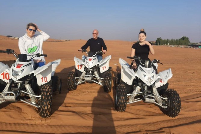 Morning Desert Safari With Quad Bike - Quad biking across Lahbab