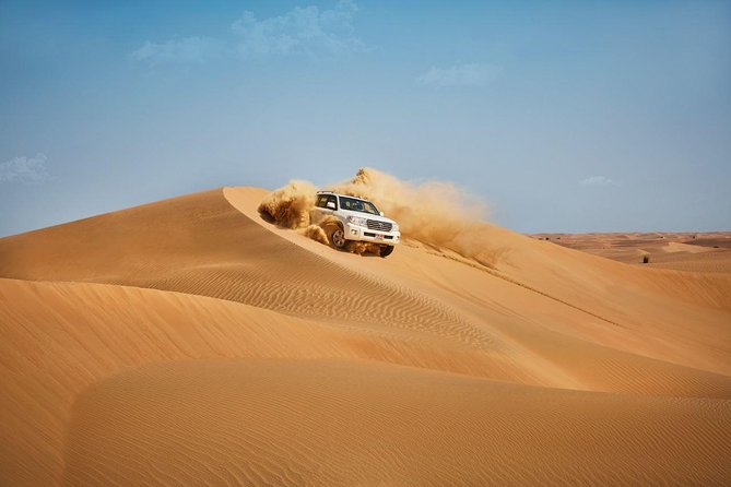 Morning Desert Safari with Quad Bike Tour Abu Dhabi - The 4x4 dune-bashing ride