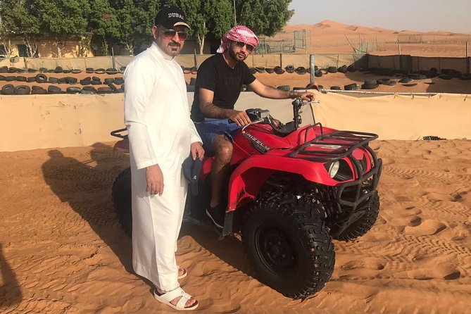Morning Dubai Desert Safari with Sand boarding and Camel Ride - The camel ride: authentic idea, short stop