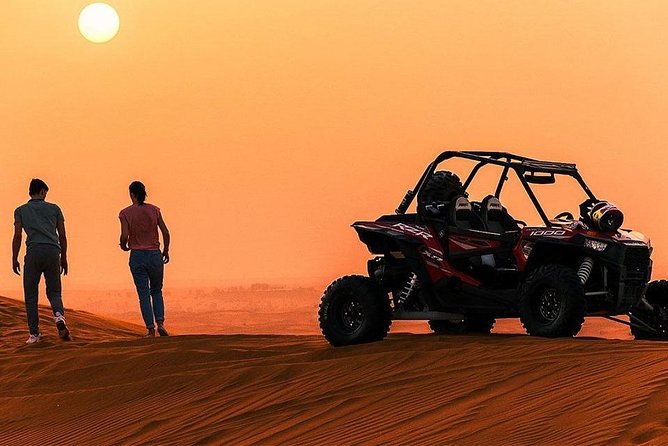 Morning Dune Buggy 1000cc Polarize open Desert - A slower camel ride after the engines