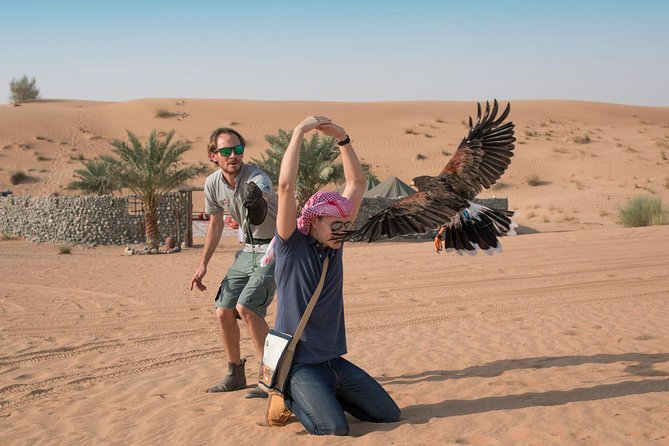 Morning Falconry & Nature Desert Safari with Transfers from Dubai - Emirati breakfast in a desert camp