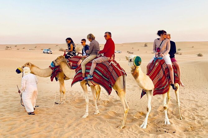 Morning Red Dunes Safari: Camel Ride & Sandboarding Adventure - The photo stop and the guides