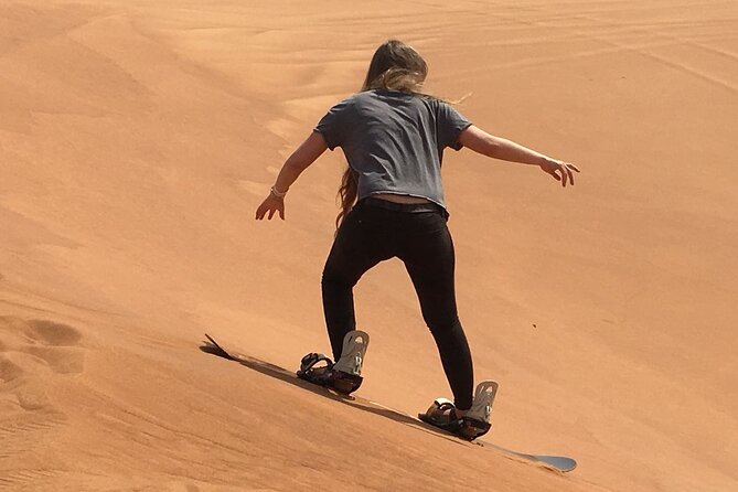 Morning Red Dunes with Camel Ride, Sandboarding and Refreshments - What the $50 price includes