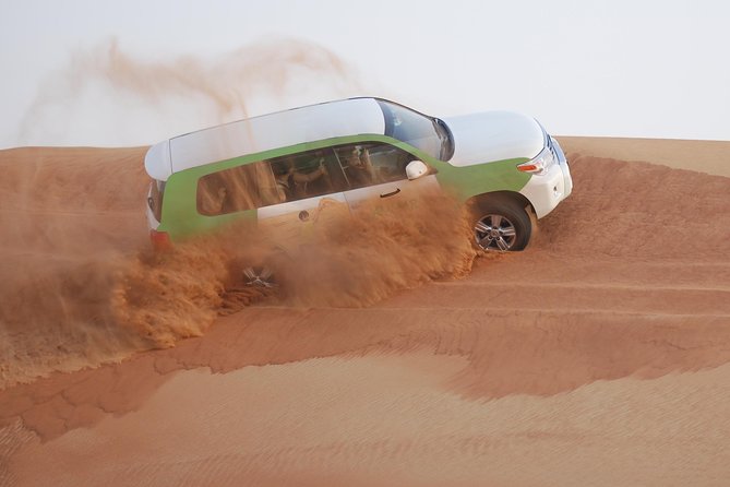 Morning Safari by 4x4 from Dubai with Sand Boarding - What dune bashing feels like in the 4x4
