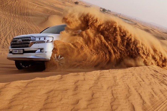 Morning Thrill: Exciting Desert Safari Adventure Camel Ride Dubai - The drive from Dubai to the red dunes