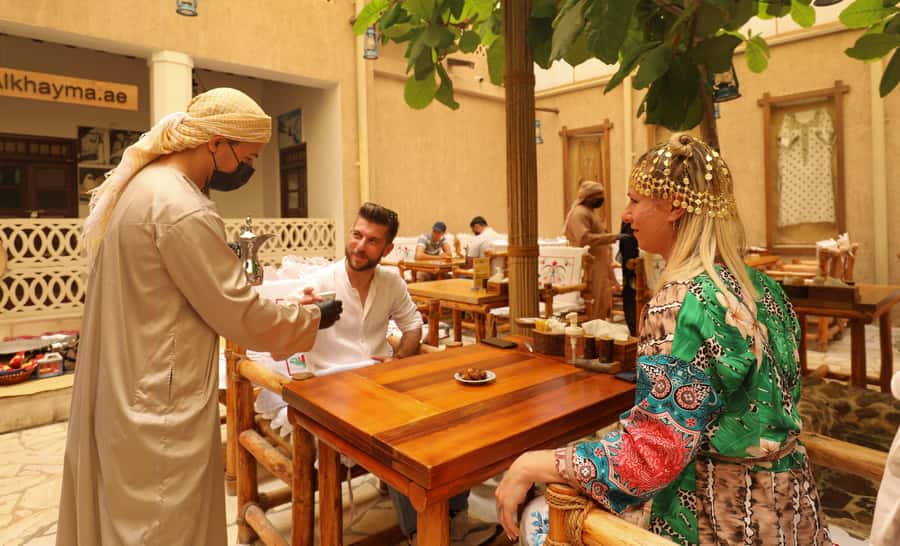 Old Dubai Historic Guided Tour: Creek, Street Food & Souks - Bur Dubai Souk brings the walking tour down to street level