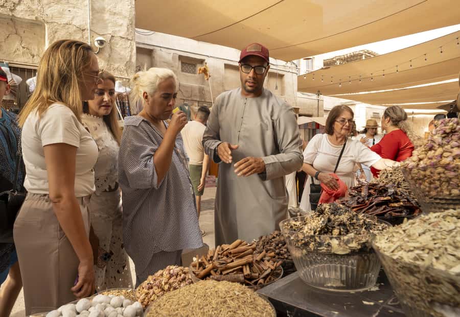 Old Dubai Historic Guided Tour: Creek, Street Food & Souks - The abra across Dubai Creek is the tour’s most memorable ride