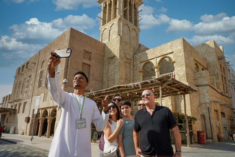 Old Dubai: Premium Guided Tour with Street Food & Abra Ride - Al Seef brings the Creek into view