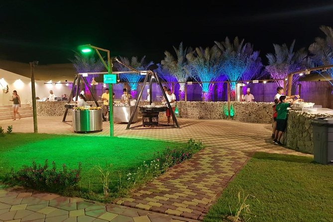 Over Night Royal Vision Camp BBQ Dinner, DOME TENTS, sleeping bags, breakfast - What your $200 buys in the Dubai desert