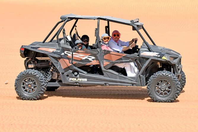 Polarize Dune Buggy 1000cc in Red Dunes Desert - What the guide can add to the day