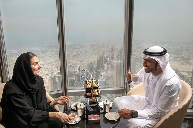 Premium Access to Burj Khalifa Ticket, The Lounge 152 ,153 & 154 - Tea, coffee, canapés, and bubbly
