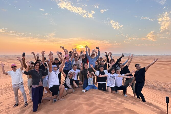 Premium Desert Safari Dune Buggy Camel Ride Sandboard & BBQDinner - Music, lights, and three live shows