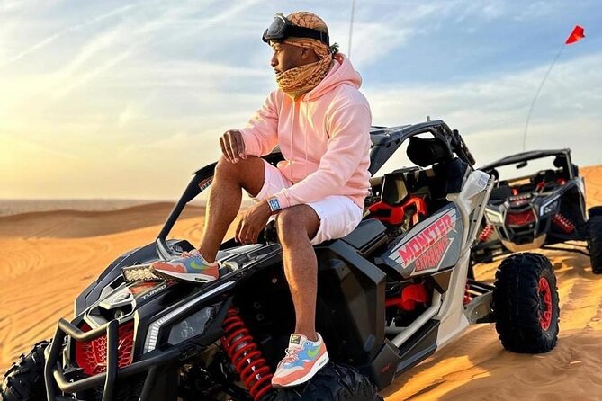 Premium Desert safari With Dune buggy camel ride BBQ dinner - Key points to know before booking