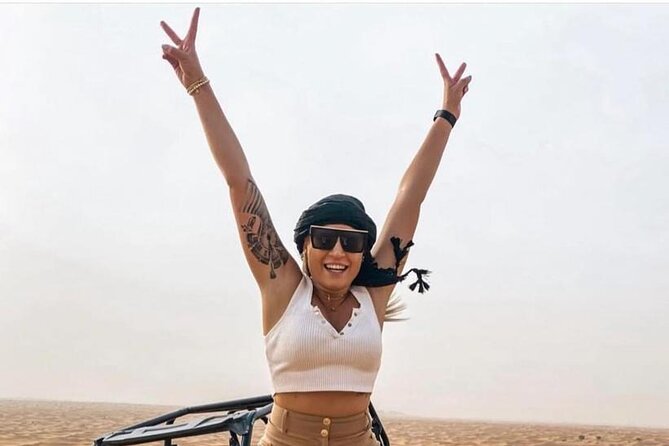 Premium Desert safari With Dune buggy camel ride BBQ dinner - The camel ride at the Al Awir camp