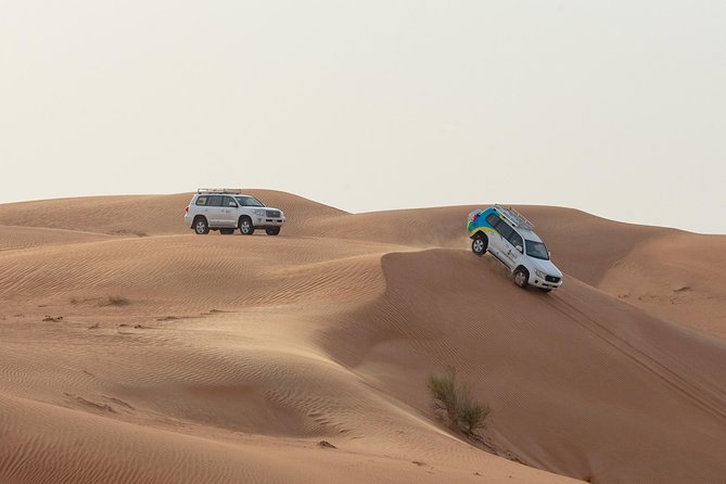 Premium Dubai Desert Safari with BBQ Dinner in the Red Dunes - From Dubai Towers to Lahbab’s Red Dunes
