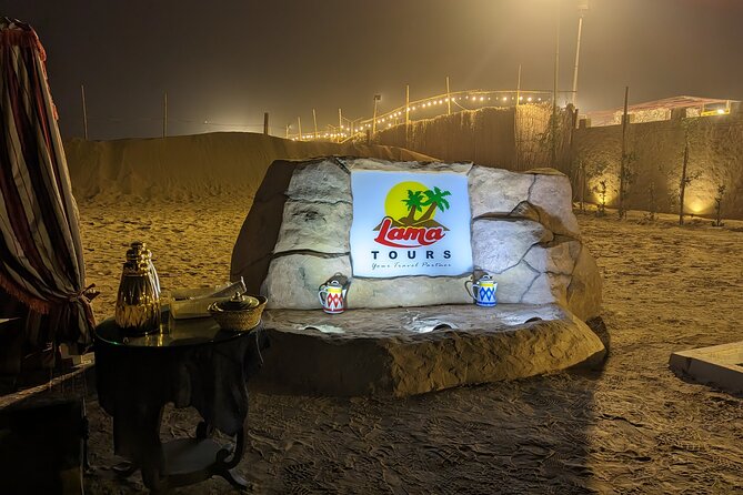 Premium Dubai Desert Safari with Dune Bashing, BBQ, Live Shows - Belly Dance, Tanoura, and Fire Performance