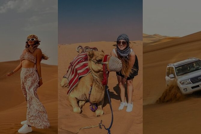 Premium Evening Desert Safari Dubai with Camel Ride & BBQ Dinner - Leaving Dubai at 2:30 pm