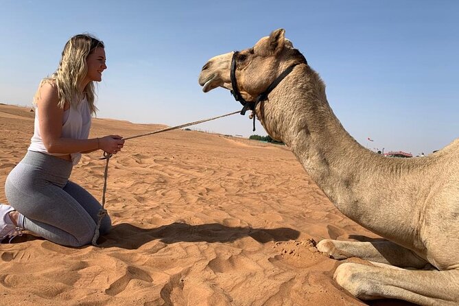 Premium Evening Desert Safari, Quad Bike, Camel & VIP BBQ Dinner - Quad Biking at Al Madam