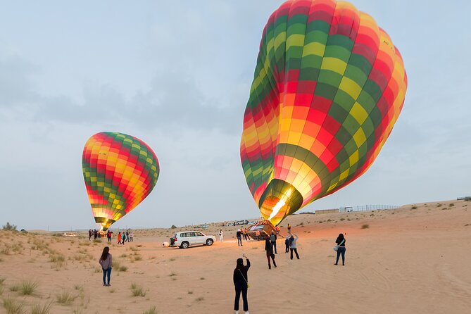 Premium Hot Air Balloon, Breakfast, Camel Ride, Quad Bike & More - Starting at 3:30 a.m. in Murqquab