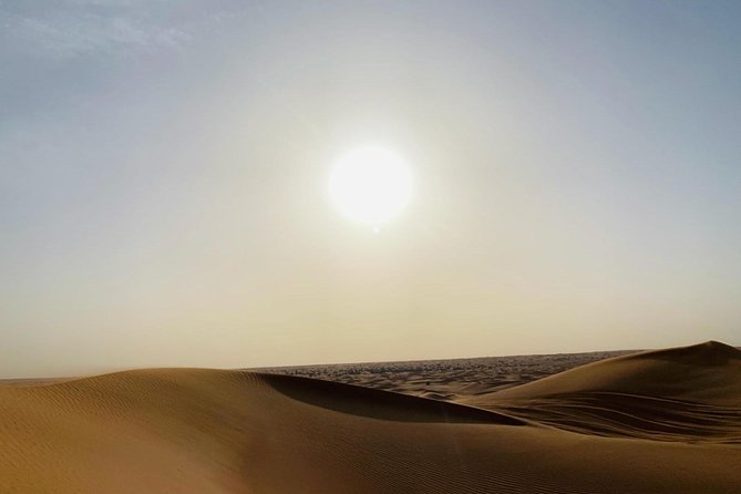 Premium Red Dunes Safari and Camel Safari with BBQ Dinner - Cushions, Arabian coffee, henna, and shisha
