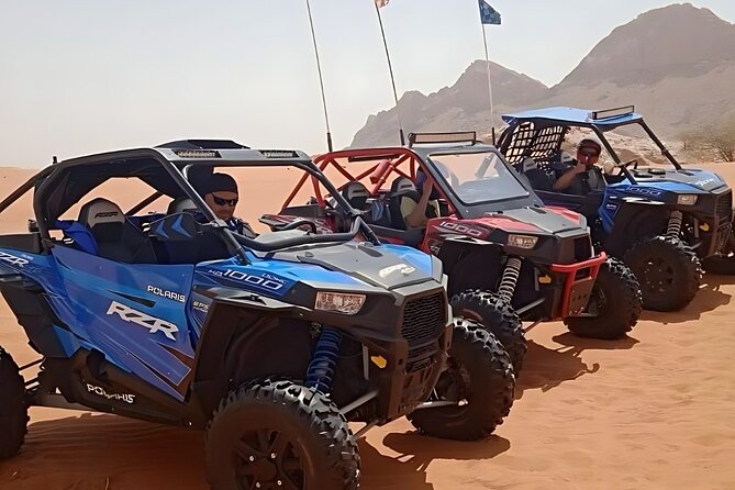 Private 2 Seater polaris Dune Buggy in Red Dunes(AL Faya Desert ) - Safety instructions and the Polaris buggy