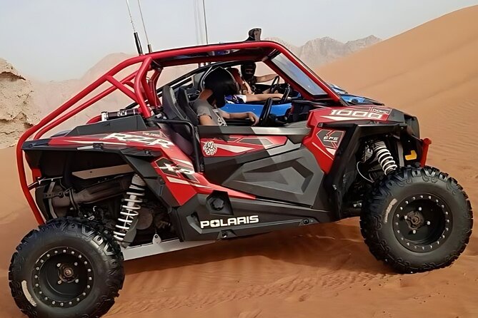Private 2 Seater polaris Dune Buggy in Red Dunes(AL Faya Desert ) - Tea, coffee, and a useful pause before the engine starts