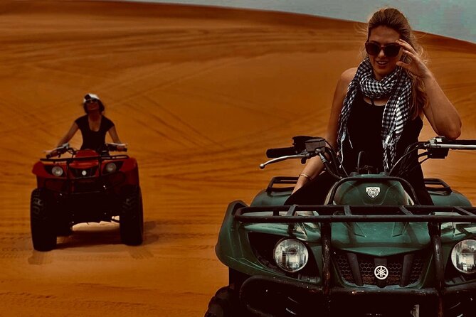 Private 4Hour Desert Adventure: Dune Bashing, Camel Ride & Photos - The 35-minute dune-bashing run
