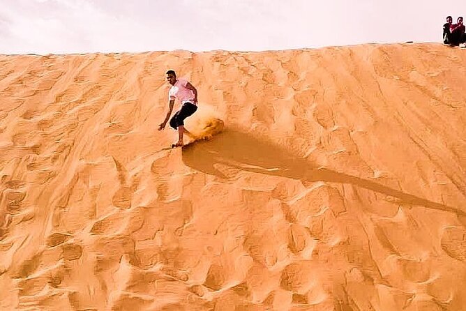 Private Adventure Red Dune Desert Safari With BBQ Dinner & Shows - Sand Boarding and Optional Extra Fun