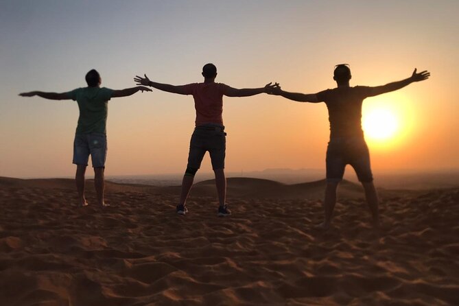 Private Desert Adventure –Dune Bashing, Dinner& Live Performances - BBQ Buffet Dinner and Three Live Performances