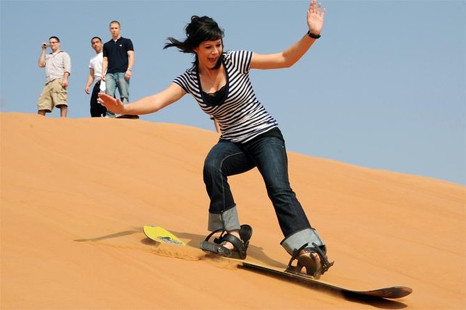 Private Desert Safari Red Dunes with BBQ,Camel Ride,Sand Boarding,Live Shows - What 35 to 40 minutes of dune bashing feels like