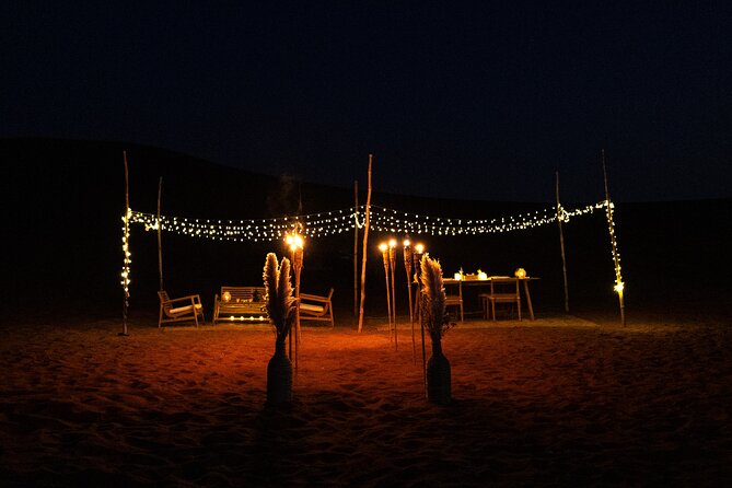Private Dinner in the dunes in the Mleiha National Park - Key points to know before you go