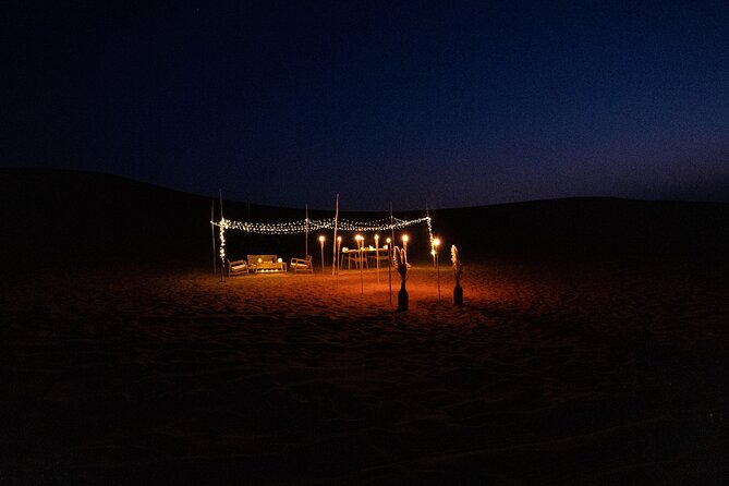 Private Dinner in the dunes in the Mleiha National Park - Sandboarding on the dunes