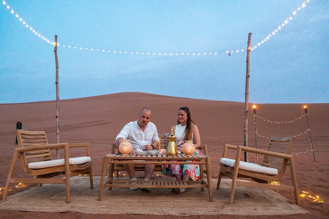 Private Dinner in the dunes in the Mleiha National Park - A private campfire and Arabic BBQ among the dunes