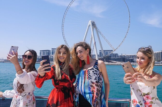 Private Dubai 2 Hours Luxury Yacht Charter with BBQ Option - Dubai Marina views from a private boat