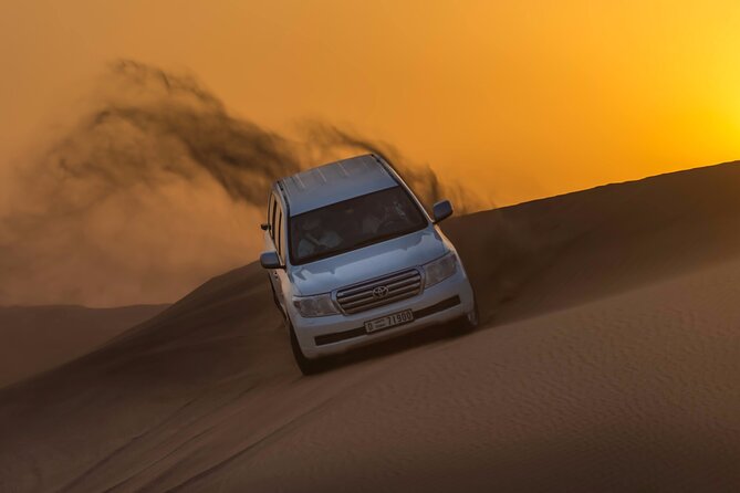 Private Evening Desert Safari Dubai with Camel Riding & BBQ - Key points at a glance
