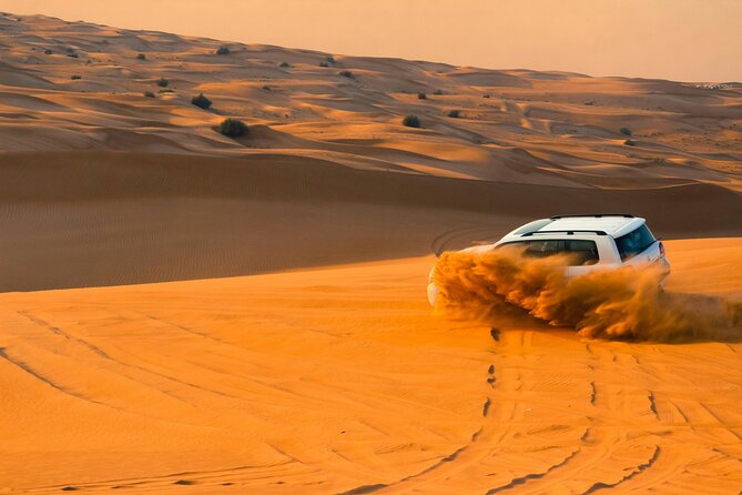 Private Evening Desert Safari with BBQ Dinner & Sand Boarding - Leaving Dubai between 3 and 4 PM