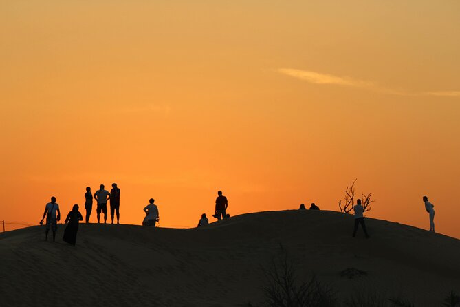 Private Evening Desert Safari with BBQ Dinner & Sand Boarding - BBQ dinner, soft drinks, and evening shows