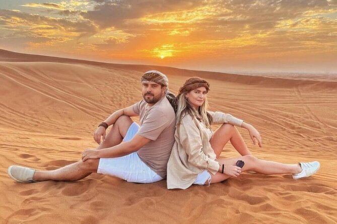 Private Evening Red Sand Desert Safari with BBQ Dinner - Key points at a glance