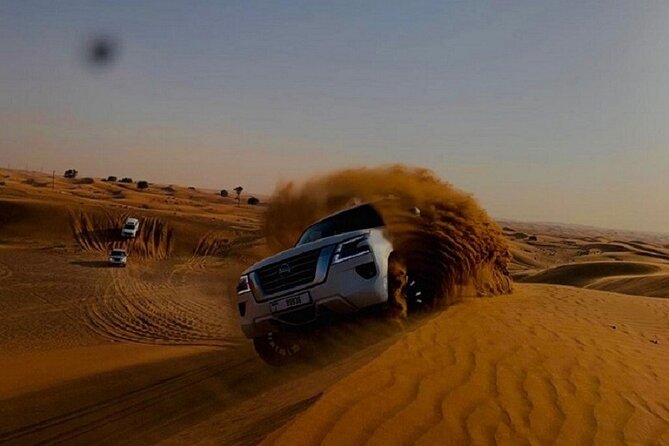 Private Evening Red Sand Desert Safari with BBQ Dinner - BBQ dinner under the evening sky